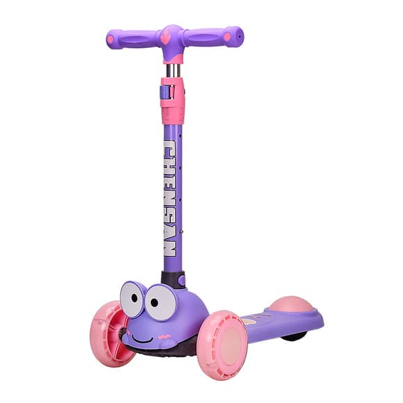 Самокат дитячий 3-х колісний SC21001 (RL7T), колеса світяться PU 110 мм 