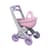 Коляска для кукол с люлькой Doloni Toys 0121/04 Серо-розовая