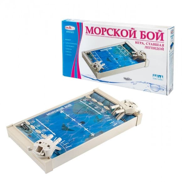 УЦІНКА! Настільна гра "Морський бій" 1234-UC