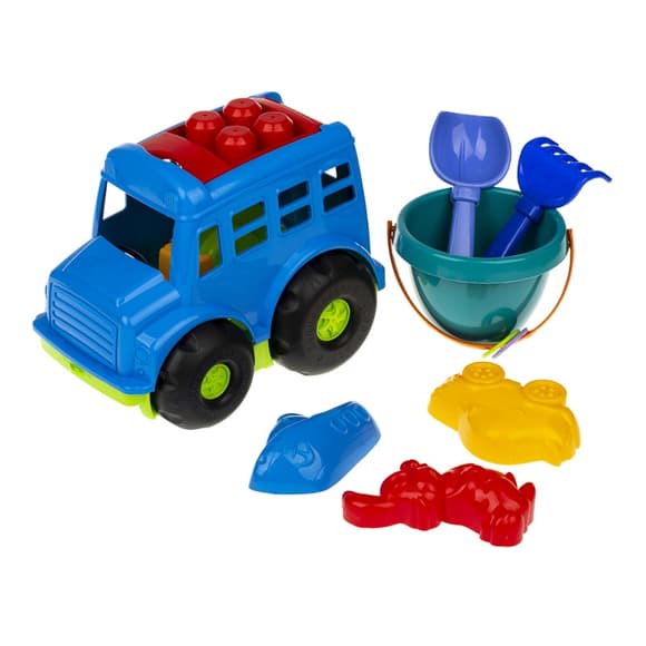 Пісочний набір Автобус "Бусик" №3 Colorplast 0107 