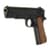 Детский пистолет на пульках "Colt M1911 Classic" Galaxy G13 металл-пластик черный