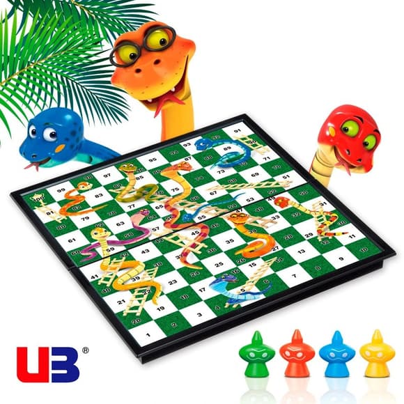 Гра Змії та сходи (магнітна) | Snakes and Laaders Game 2610UB (RL-KBK)