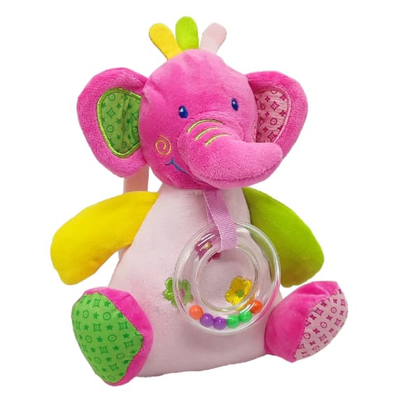 Брязкальце - м'яка іграшка Bambi C20560 з музичним механізмом 