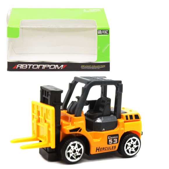 Машинка іграшкова Спецтехніка АвтоПром 7628 масштаб 1:64, металева 