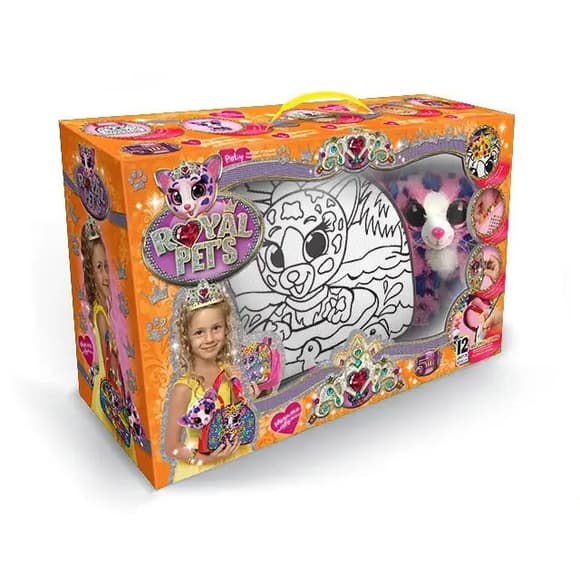 Набор креативного творчества "ROYAL PET`S" сумочка с собачкой RP-01-01-07U укр