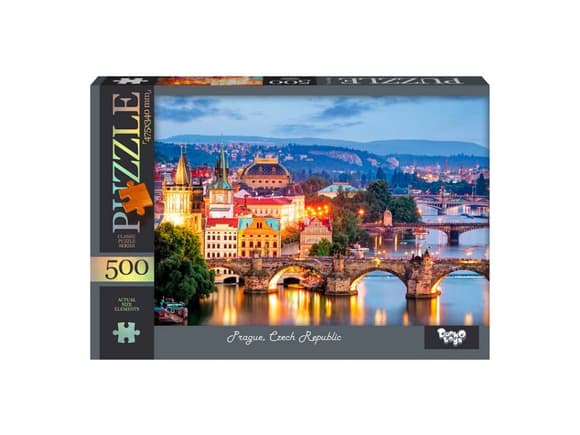 Пазл "Prague. Czech republic" Danko Toys C500-14-01, 500 эл.