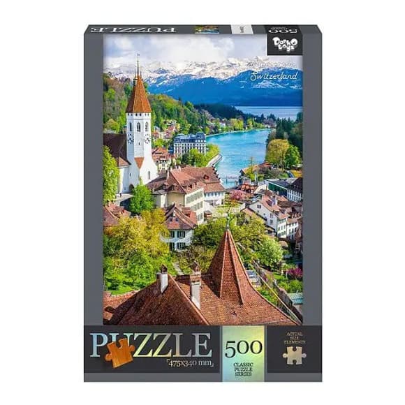 Пазл "Thun castle, Switzerland" Danko Toys С500-14-11, 500 ел.