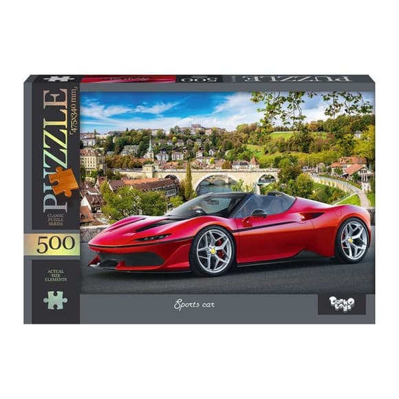 Пазл "Sports car" Danko Toys С500-14-12, 500 эл.