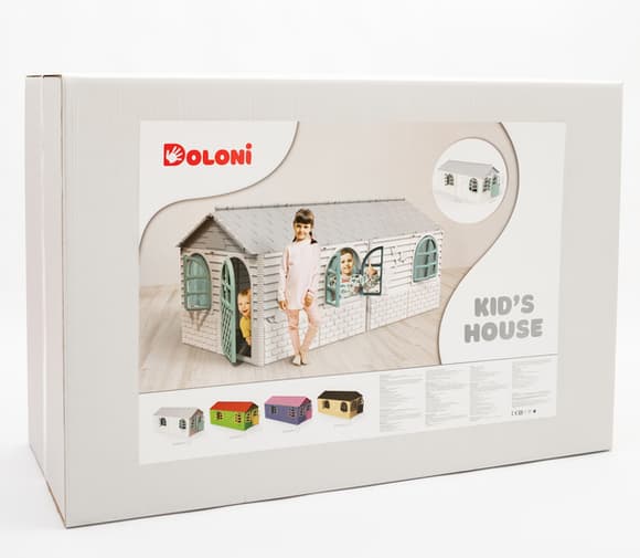 Ігровий Будиночок зі шторками DOLONI TOYS 02550/25
