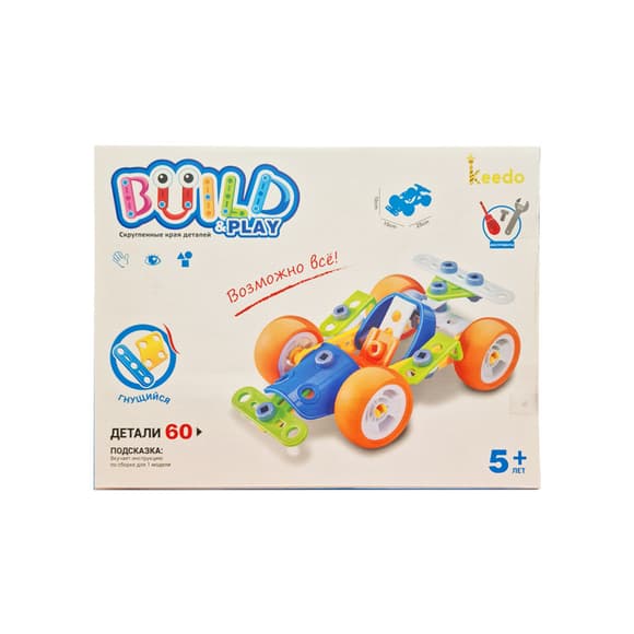 Конструктор Build&Play "Спорткар" HANYE J-7707, 57 елемента