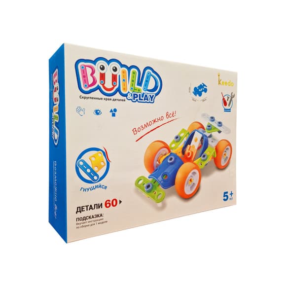 Конструктор Build&Play "Спор ткар" HANYE J-7707, 57 елемента