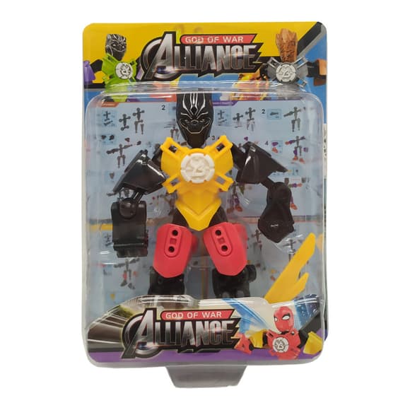 Дитячий Конструктор F2013-2A-1-4 шарнірний, фігурка, 12см 