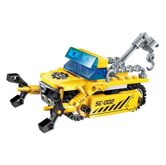 Дитячий Конструктор Qman 1408-1-8 транспорт, 76 дет 