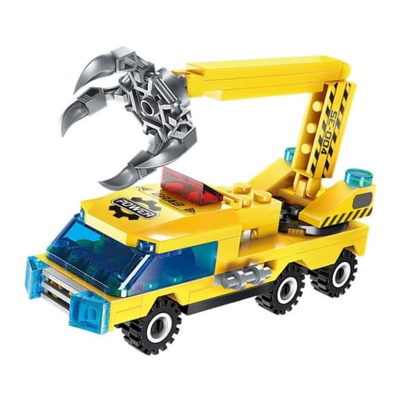 Дитячий Конструктор Qman 1408-1-8 транспорт, 76 дет 