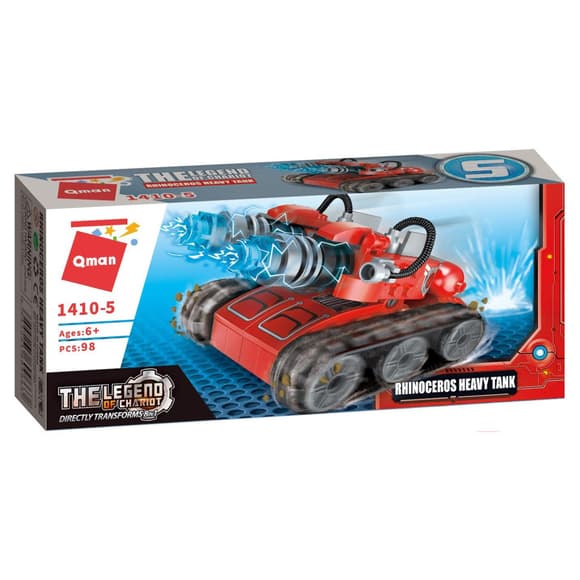 К онструктор Qman 1410-1-8 Пожарная техника, 79 дет