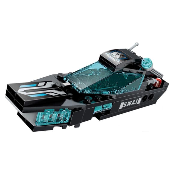 Дитячий Конструктор Qman 1413-1-8 транспорт, зброя, 95 дит. 