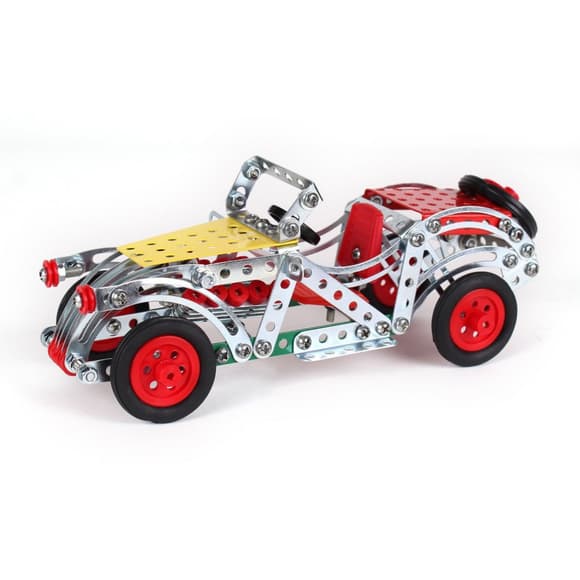 Дитячий Конструктор металевий "Ретро автомобіль" ТехноК 4821TXK, 284 деталі