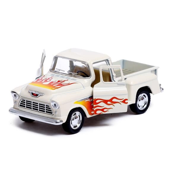 Машинка металлическая инерционная Пикап Chevy Stepside (1955) Kinsmart KT5330FW  1:32