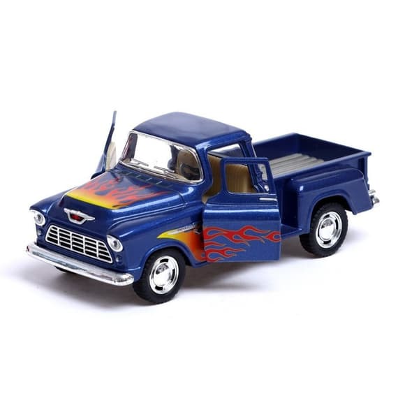 Машинка металлическая инерционная Пикап Chevy Stepside (1955) Kinsmart KT5330FW  1:32