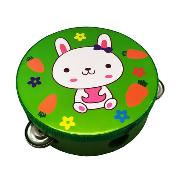 Деревянная игрушка Бубен MD 0367-19-30 диаметр 15 см