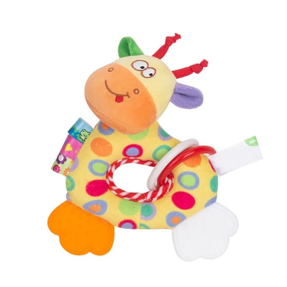 Брязкальце H168251-3ABC тварина м'яка з прорізувачем 18*5*15 