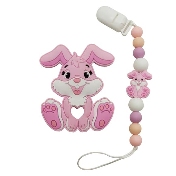 Прорізувач WD210921 Зайчик силіконове намисто 