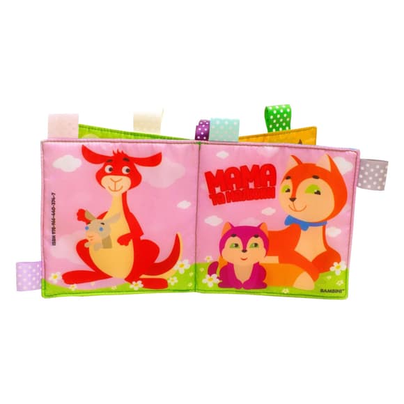 Мягкая книжка-пищалка "Мама и малыши" Книж ковий хмарочос 403747
