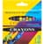 Воскові олівці 12 кольорів CRAYONS 2688A
