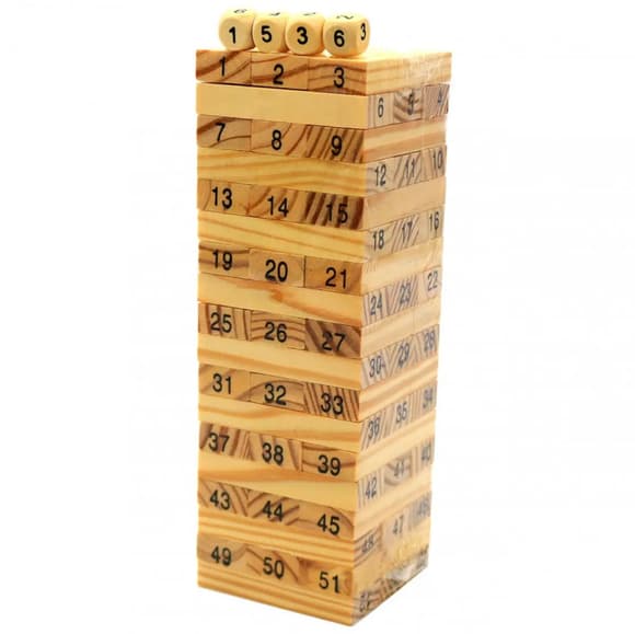 Настільна гра, що розвиває "NUMBER TOWER" укр. NT-01U