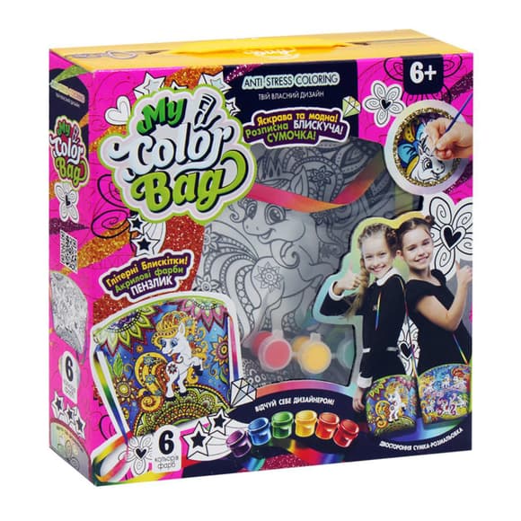 Комплект для творчості "My Color Bag" mCOB-01-01-05U Укр 
