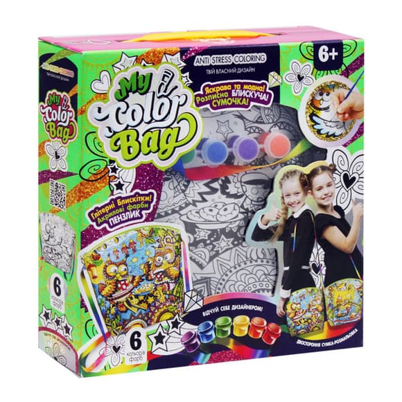 Комплект для творчості "My Color Bag" mCOB-01-01-05U Укр 