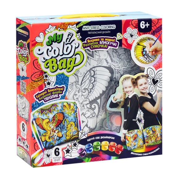 Комплект для творчості "My Color Bag" mCOB-01-01-05U Укр 