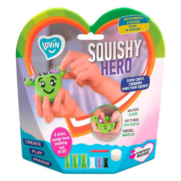 Набір для ліплення з повітряним пластиліном Squishy Cactusita TM Lovin 70124