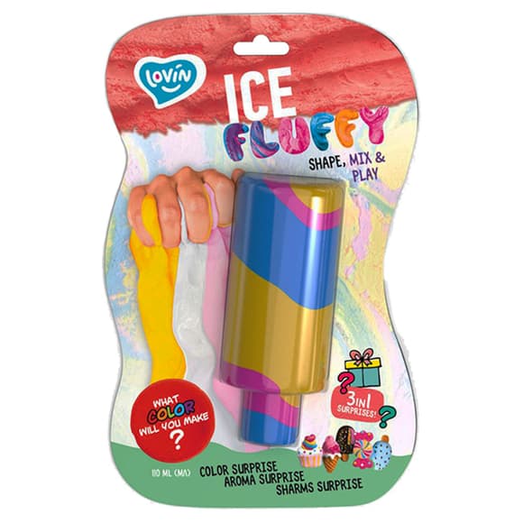 Лізун-антистрес TM Lovin Ice Fluffy ескімо 110 мл 80127