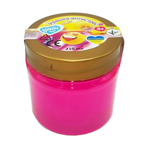 Іграшка-антистрес 210 мл Slime time ТМ Lovin 80142 