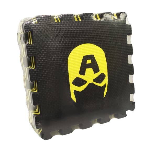 Килимок мозаїка Супергерої Limo Toy M 6251, 10 пазлів