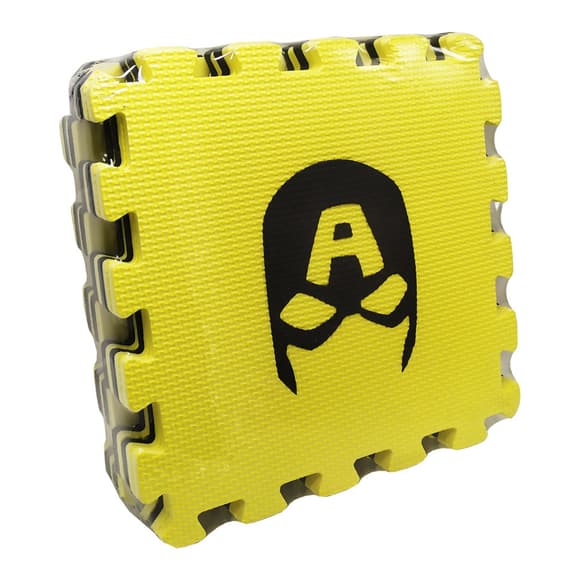 Килимок мозаїка Супергерої Limo Toy M 6251, 10 пазлів