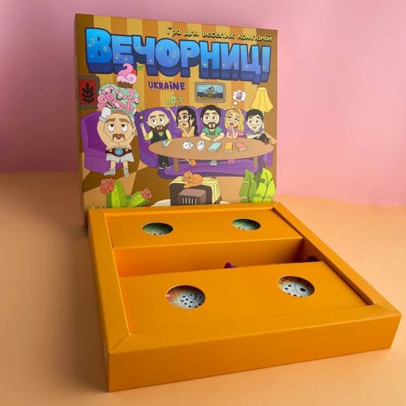 Настольная игра для компании "Вечорниці" 8878-VCHR Укр