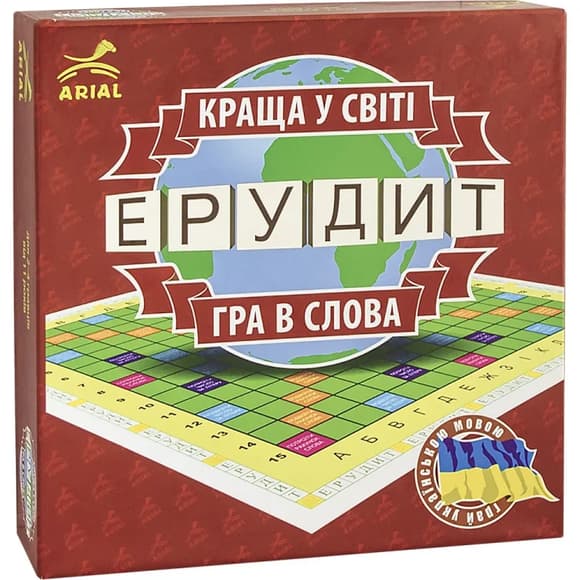 УЦІНКА!!! Настільна гра Arial "Ерудит" Гра в слова 910107-UC Укр