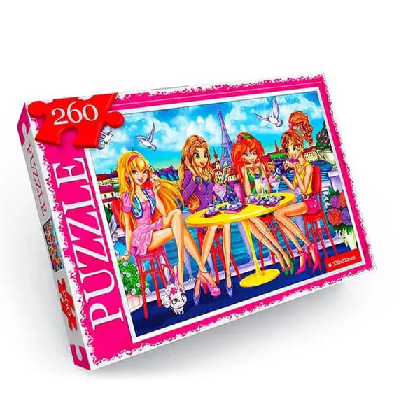 Пазл "Найкращі подружки" Danko Toys C260-13-04, 260 ел