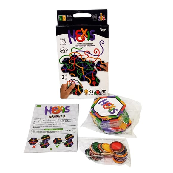 Настільна розважальна гра "Hexis" Danko Toys G-HEX-01-01 рос