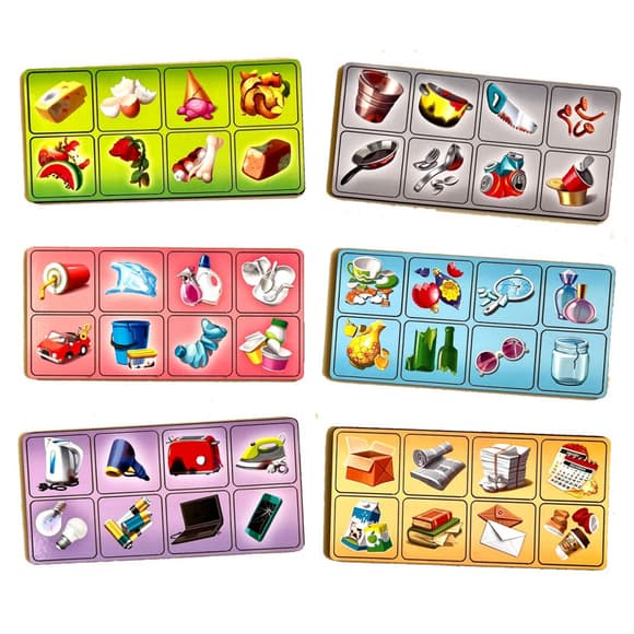 Настільна розвиваюча гра "Сортування сміття: сміттєвоз" Ubumblebees (ПСФ129) PSF129 комодик                                              