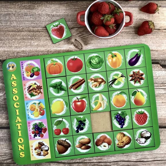 Дерев'яний пазл-вкладиш " Асоціації - 5" Ubumblebees (ПСД134) PSD134, 25 плашок