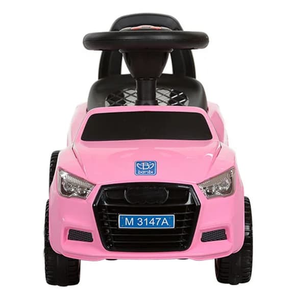 Каталка-толокар Bambi M 3147A-8 Рожевий музичний