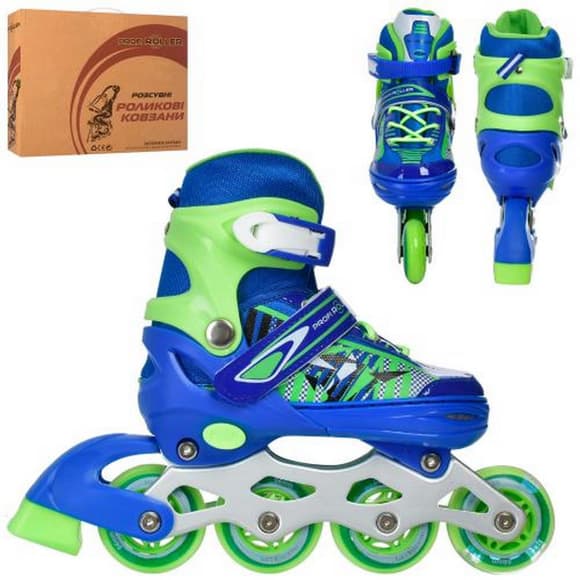 Ролики розсу вні Profi A4143-S-BL розмір(31-34)