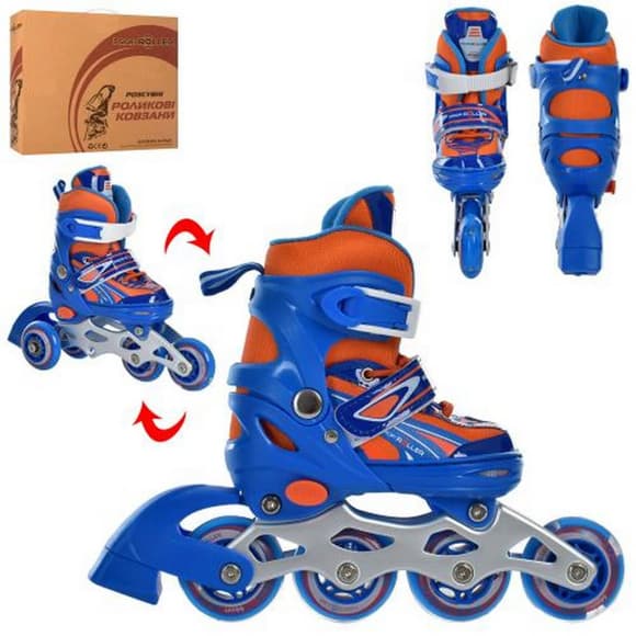 Ролики розс увні Profi A4146-XS-BL розмір(27-30)