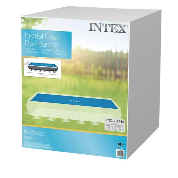 Теплозберігаюче покриття (солярна плівка) для басейну Intex 28017T, 716-346 см