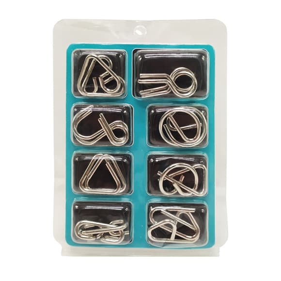 Набір металевих головоломок  2088F-G, 8 шт