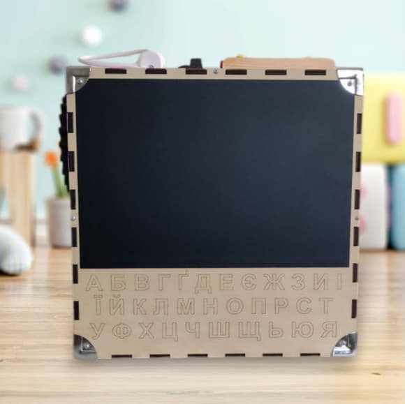 Развивающая игрушка Бизикуб Temple Group TG200132 30х30х30 см Розовый