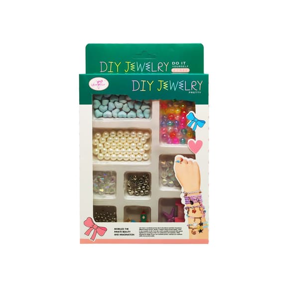 Набір бісер ZQ2031-A-C-G-1 намистини, підвіски, нитки